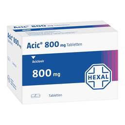 Abbildung: Acic 800 Tabletten 35 St, Tabletten PZN 04887744
