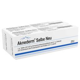Abbildung: Aknederm Salbe Neu Salbe, 60 g PZN 04889192