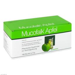 Abbildung: Mucofalk Apfel Granulat Beutel Granulat zur Herstellung einer Suspension zum Einnehmen, 100 St PZN 04891800