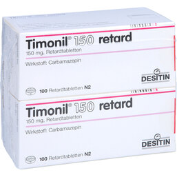 Abbildung: Timonil 150 retard Tabletten 200 St, Retard-Tabletten PZN 04897145