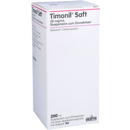 Abbildung: Timonil Saft Suspension 250 ml, Suspension PZN 04897151