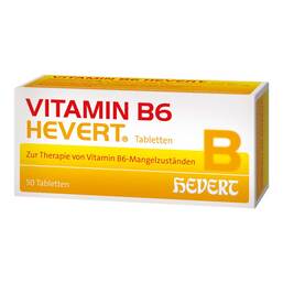 Abbildung: Vitamin B6 Hevert Tabletten Tabletten, 50 St PZN 04897731