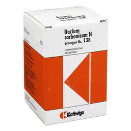 Abbildung: Synergon 138 Barium carbonicum N Tabletten Tabletten, 200 St PZN 04905258