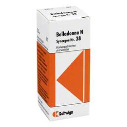 Abbildung: Synergon 38 Belladonna N Tro 20 ml, Tropfen PZN 04905264