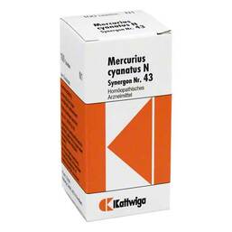 Abbildung: Synergon 43 Mercurius cyanatus N Tabletten Tabletten, 100 St PZN 04905614