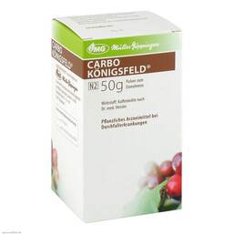 Abbildung: Carbo Königsfeld Pulver Pulver, 50 g PZN 04906370