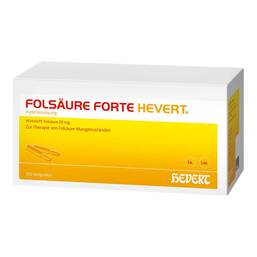 Abbildung: FOLSÄURE FORTE HEVERT® Ampullen 100X2 ml, Ampullen PZN 04907027 