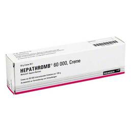 Abbildung: Hepathromb Creme 60.000 I.E. 50 g, Creme PZN 04909150