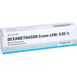 Abbildung: Dexamethason Creme Law 50 g, Creme PZN 04909291