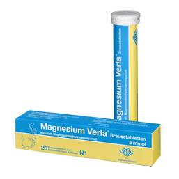 Abbildung: Magnesium Verla Brausetabletten Brausetabletten, 20 St PZN 04909902