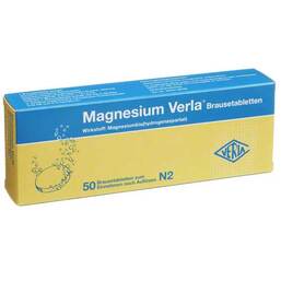 Abbildung: Magnesium Verla Brausetabletten Brausetabletten, 50 St PZN 04909919