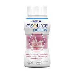Abbildung: Resource Protein Drink Erdbeer 4X200 ml, Flüssigkeit PZN 04917304