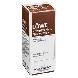 Abbildung: Löwe Komplex Nr. 6 Nux Vomic Tropfen Tropfen, 100 ml PZN 04922593