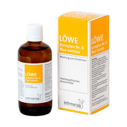 Abbildung: Löwe Komplex Nr. 6 Nux Vomic Tropfen Tropfen, 50 ml PZN 04922601