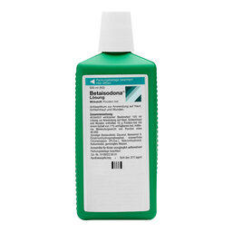 Abbildung: Betaisodona Lösung 500 ml, Lösung PZN 04923204