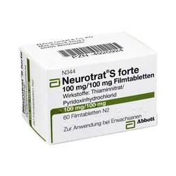 Abbildung: Neurotrat S forte Filmtabletten Filmtabletten, 60 St PZN 04925924