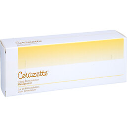 Abbildung: Cerazette Filmtabletten 3X28 St, Filmtabletten PZN 04927521