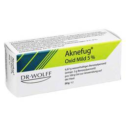 Abbildung: Aknefug oxid mild 5% Gel Gel, 50 g PZN 04927751