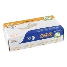 Abbildung: Medi Inn Einmal Hands.Vinyl puderfrei Größe XL 100 St, Handschuhe PZN 04929804