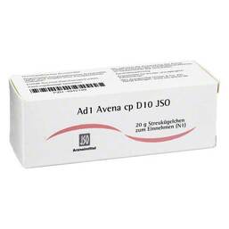 Abbildung: AD1 Avena CP D10 JSO Globuli, 20 g PZN 04942199