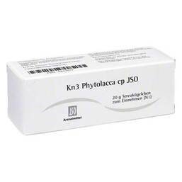 Abbildung: JSO JKH Konstitutionsmittel Kn 3 Phytolacca cp Globuli Globuli, 20 g PZN 04943572