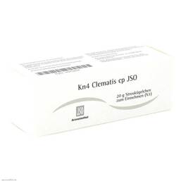 Abbildung: KN4 Clematis CP JSO Globuli, 20 g PZN 04943804