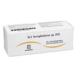 Abbildung: JSO JKH Stoffwechselmittell St 3 Scrophularia cp Globuli Globuli, 20 g PZN 04943879