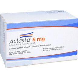 Abbildung: Aclasta 5 mg Infusionslösung 100 ml, Infusionslösung PZN 04944241