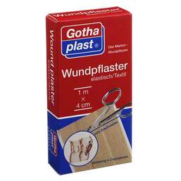 Abbildung: Gothaplast Wundpflaster elast 4 cm x 1 m geschnitten Pflaster, 1 St PZN 04951376
