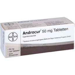 Abbildung: Androcur Tabletten 100 St, Tabletten PZN 04954771