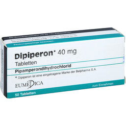 Abbildung: Dipiperon Tabletten 50 St, Tabletten PZN 04955701