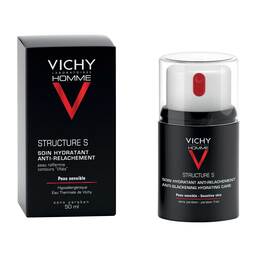 Abbildung: Vichy Homme Structure S Hautstraffende Feuchtigkeitspflege Creme, 50 ml PZN 04956066