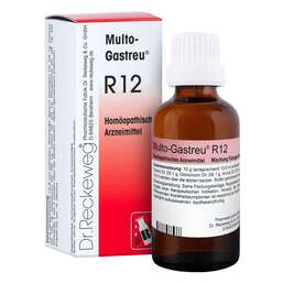 Abbildung: Multo Gastreu R 12 Tropfen zum Einnehmen 50 ml, Mischung PZN 04956959