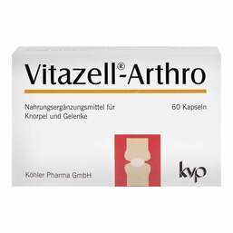 Abbildung: Vitazell Arthro Kapseln Kapseln, 60 St PZN 04957172