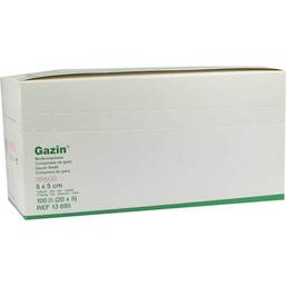 Abbildung: Gazin Kompressen 5x5cm 12fac 20X5 St, Kompressen PZN 04957551