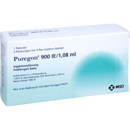 Abbildung: Puregon 900 I.E. / 1,08 ml für Pen Injektionslösung 1 St, Injektionslösung PZN 04962457