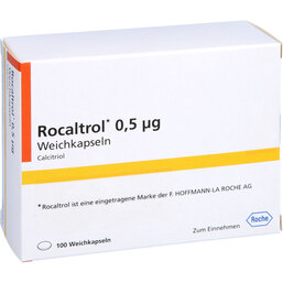 Abbildung: Rocaltrol 0,5 µg Weichkapseln 100 St, Weichkapseln PZN 04964172