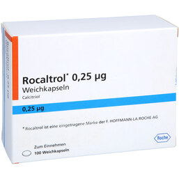 Abbildung: Rocaltrol 0,25 µg Weichkapseln 100 St, Weichkapseln PZN 04964195