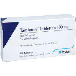 Abbildung: Tambocor Tabletten 100 St, Tabletten PZN 04965958
