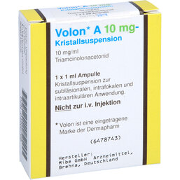 Abbildung: Volon A 10 Ampullen 1X1 ml, Ampullen PZN 04966768