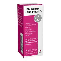 Abbildung: B12 Ankermann Tropfen Lösung zum Einnehmen, 30 ml PZN 04972036
