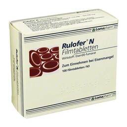 Abbildung: Rulofer N Filmtabletten Filmtabletten, 100 St PZN 04975158