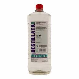 Abbildung: Wasser Aquadest 1000 ml, Flüssigkeit PZN 04980627
