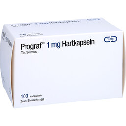Abbildung: Prograf 1 mg Hartkapseln 100 St, Hartkapseln PZN 04983784