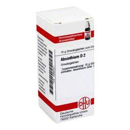 Abbildung: Absinthium D 2 Globuli Globuli, 10 g PZN 04992027