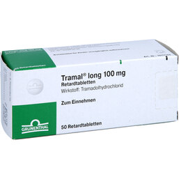 Abbildung: Tramal long 100 mg Retardtabletten 50 St, Retard-Tabletten PZN 04994486