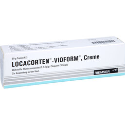 Abbildung: Locacorten Vioform Creme 50 g, Creme PZN 04994948