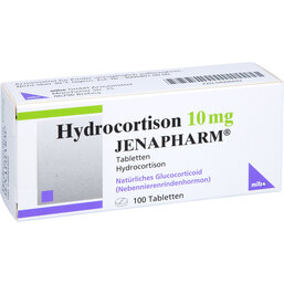 Abbildung: Hydrocortison 10 mg Jenapharm Tabletten 100 St, Tabletten PZN 04996692