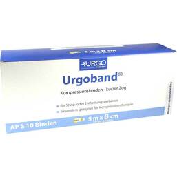 Abbildung: Urgoband Kurzzugbinde 8 cm x 5 m 10 St, Binden PZN 04997220