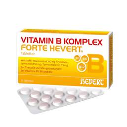 Abbildung: Vitamin B Komplex forte Hevert Tabletten Tabletten, 20 St PZN 05003813